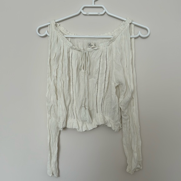 Abercrombie & Fitch white top - Picture 1 of 2